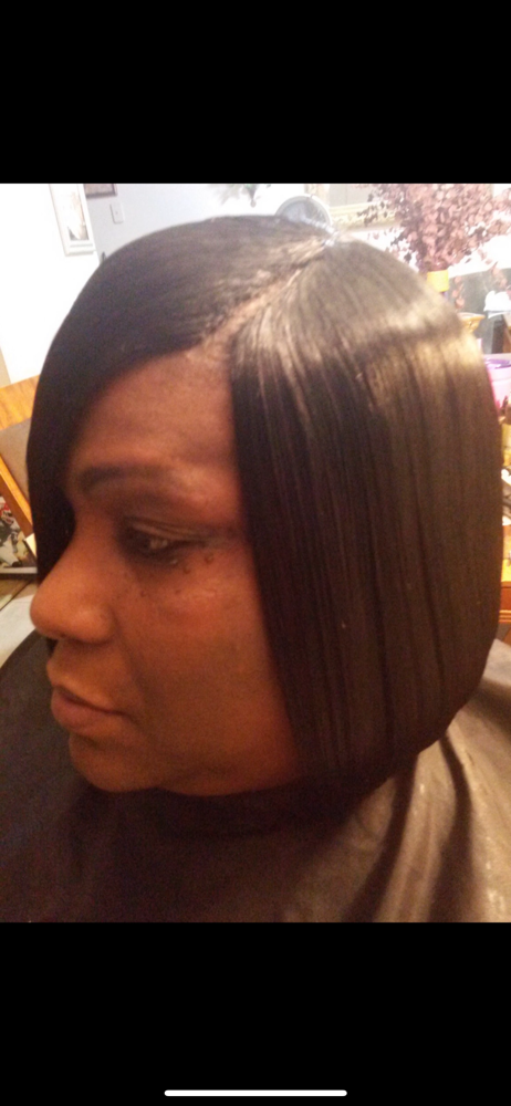 Quick Weave W/Invisible Part at Millines Hair World, LLC in Any, FL