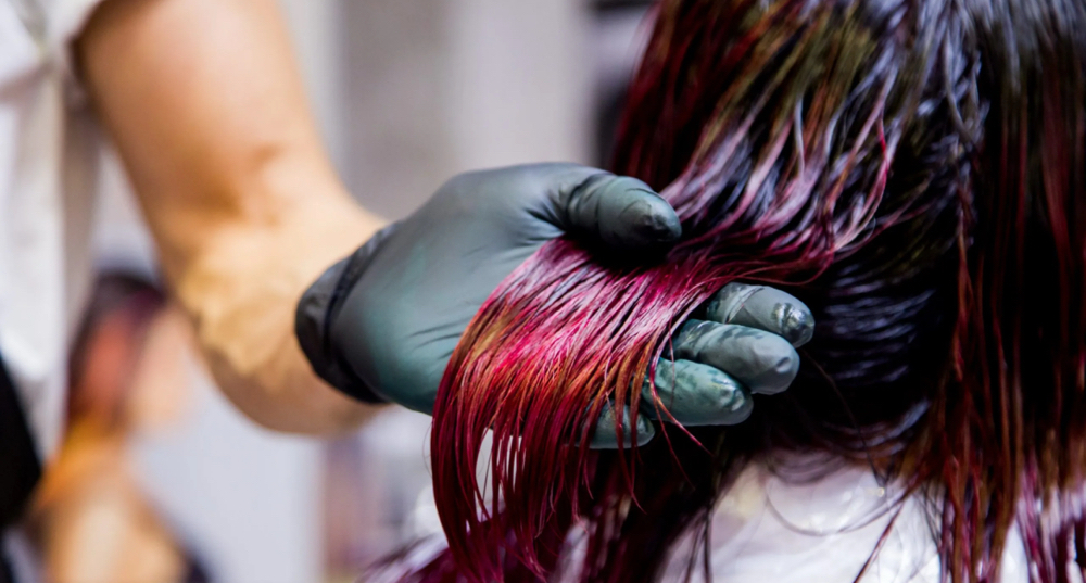 Single process color at JM.DJ Hair Creations in Leland, NC