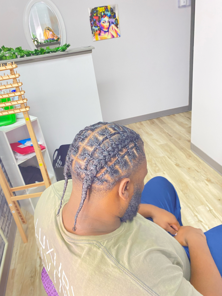 Mens Freestyle Braids Luxe