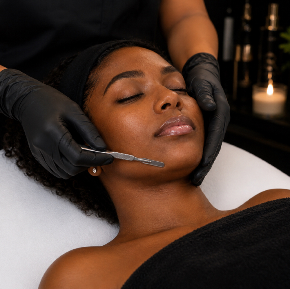 Dermaplaning at Eunique Radiance Aesthetics & Skincare in Marietta, GA