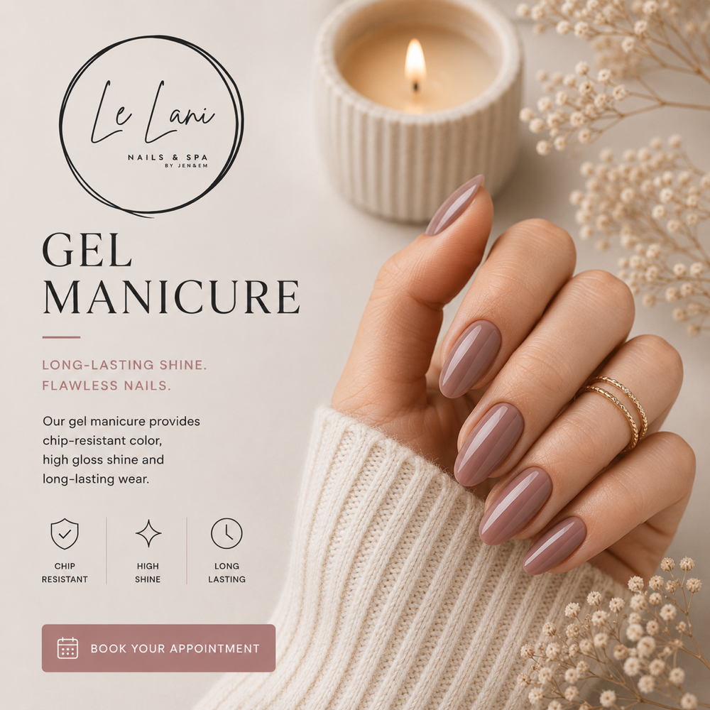 Gel Manicure at Le Lani Nail Spa in Los Angeles, CA