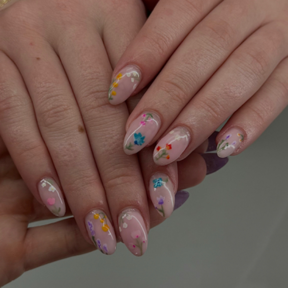 Gel X with Hard Gel Overlay at Polished by Laura in Titusville, FL