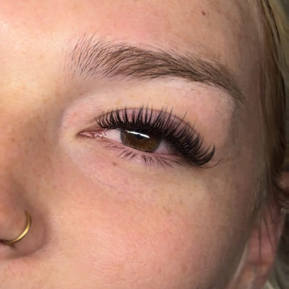 Wet Lash Custom Full Set at SIX ESTHETICS in Frisco, TX