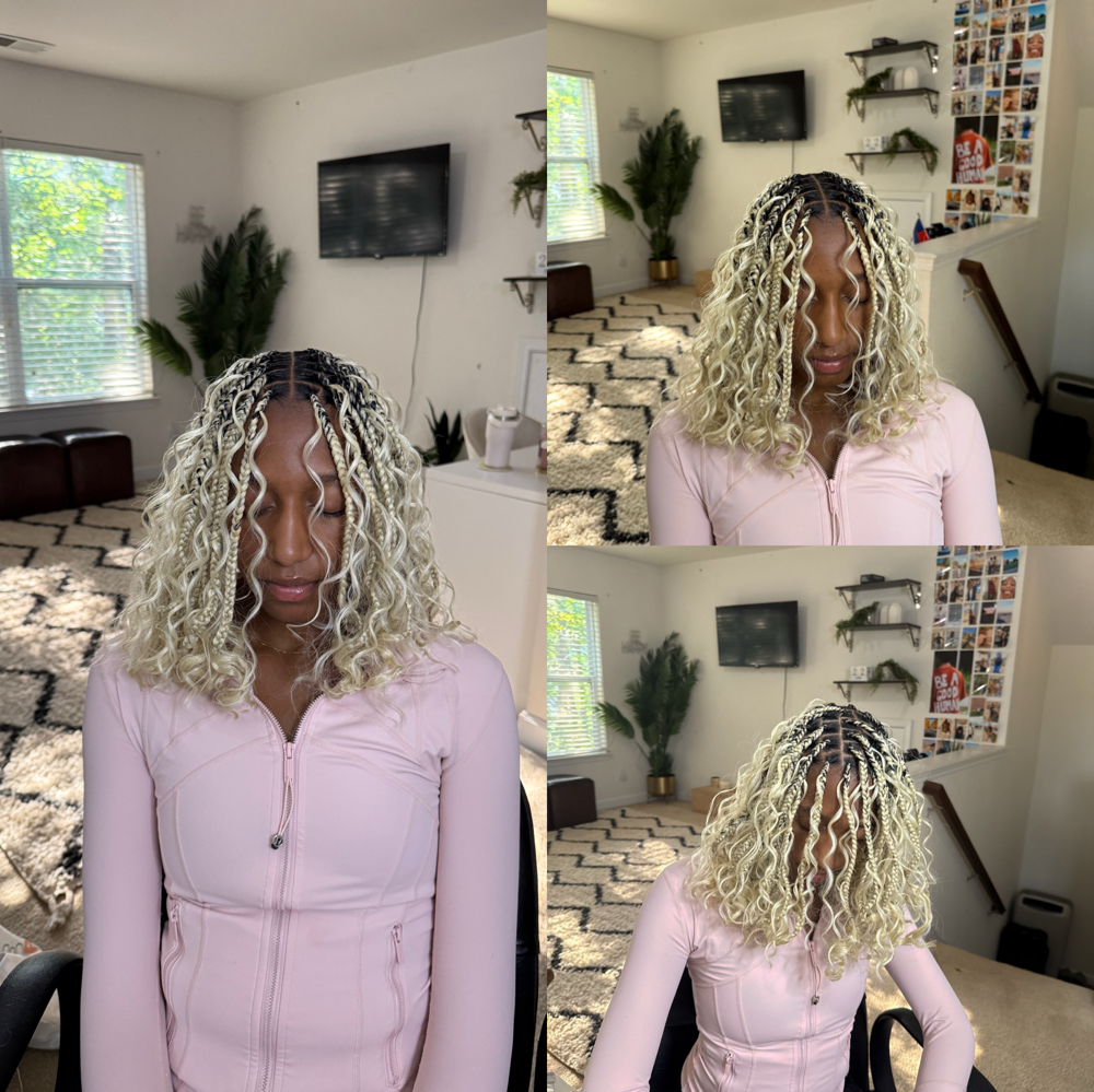 Boho Bob (SELECT FOR SIZE OPTIONS) at Braids By Samantha in Charlotte, NC