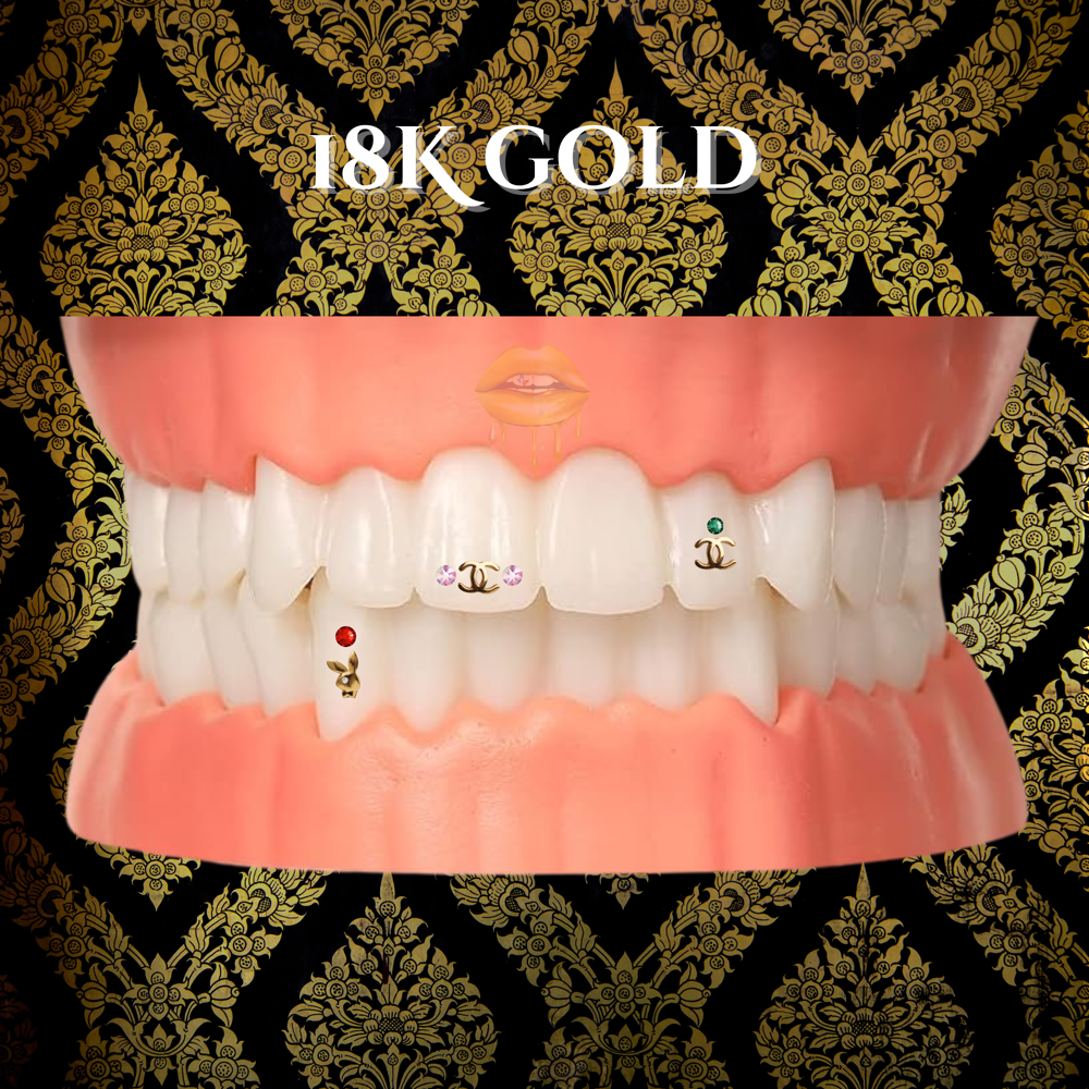 18K Yellow Gold Charm
