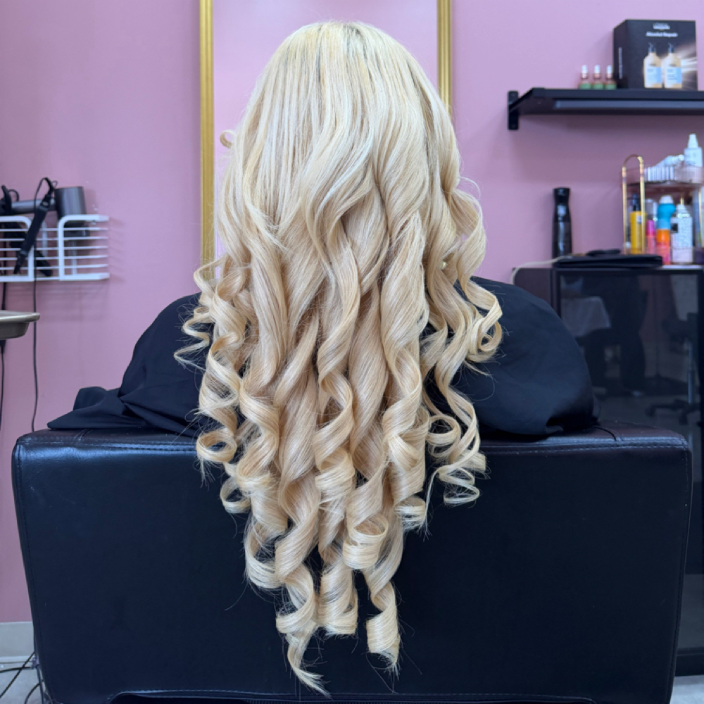 Ktip Extention Install at Malibu Beauty Studio in Richmond, TX