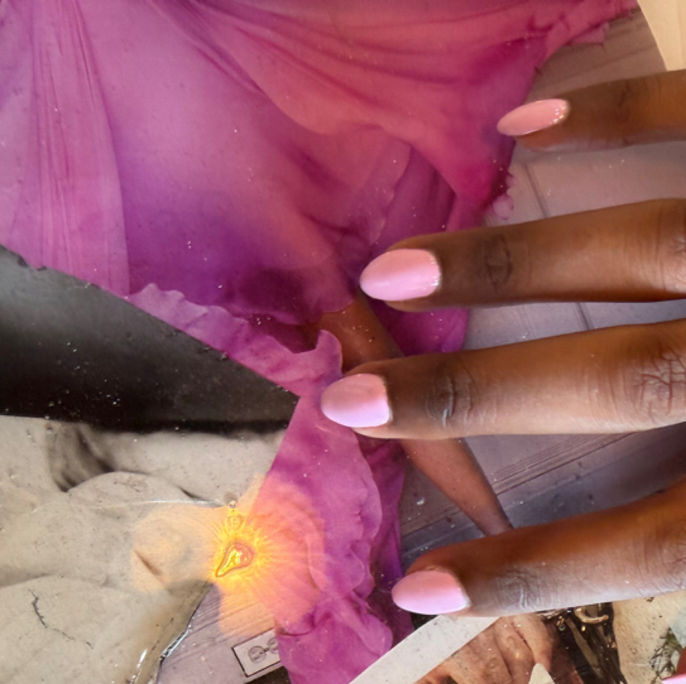 Polish Change on Feet at Material Girl Nail Boutique in Memphis, TN