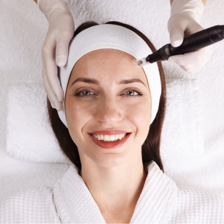Face microneedling with Pdrn at Rei’A Esthetics in Yonkers, NY