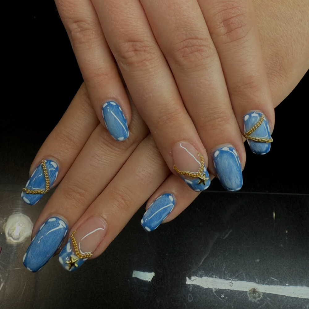 Hard gel fill at Oak & Ivy Salon LLC in East Liverpool, OH