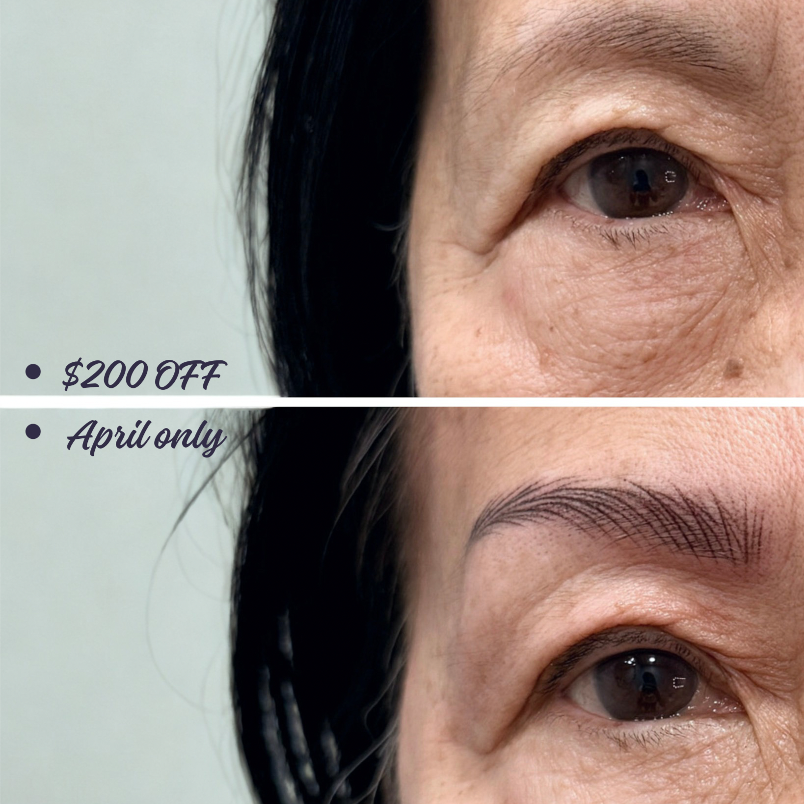$200 OFF  Brows ( Ends May 31) at Creation Beauty & Academy in Newark, CA