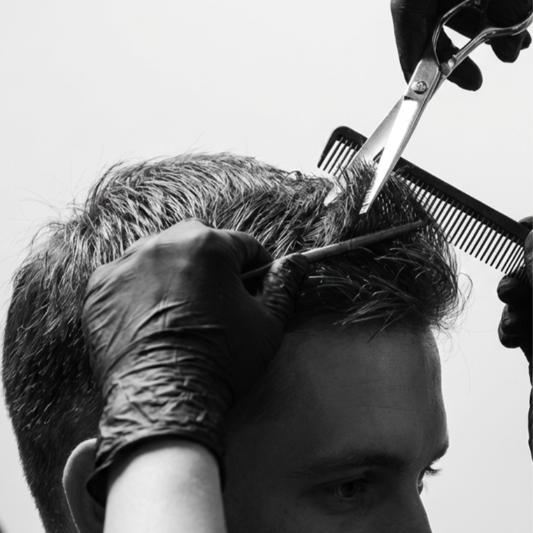 Cut In & Haircut at Scissors & Razors Men’s Grooming Studio in Huntersville, NC