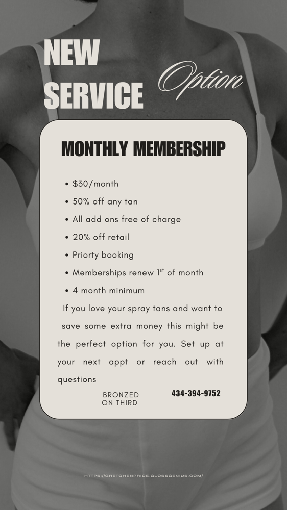 Monthly Membership