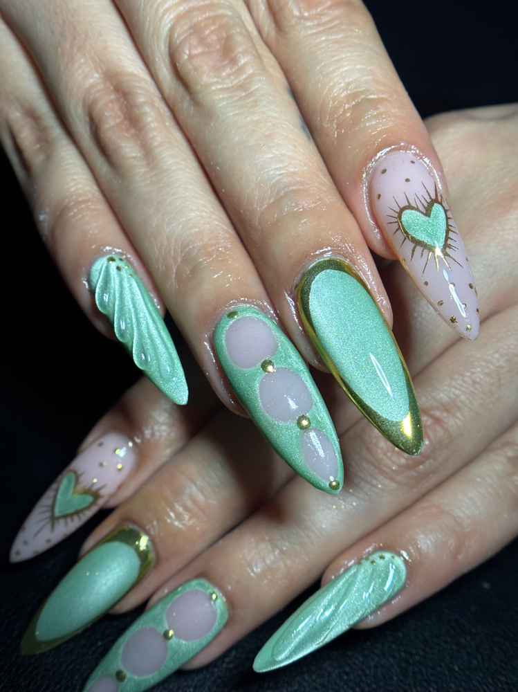 Long Gel-X at Heartless Beauty in Dallas, TX