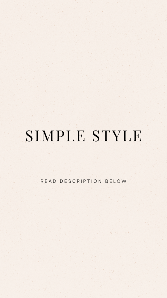 Simple Style