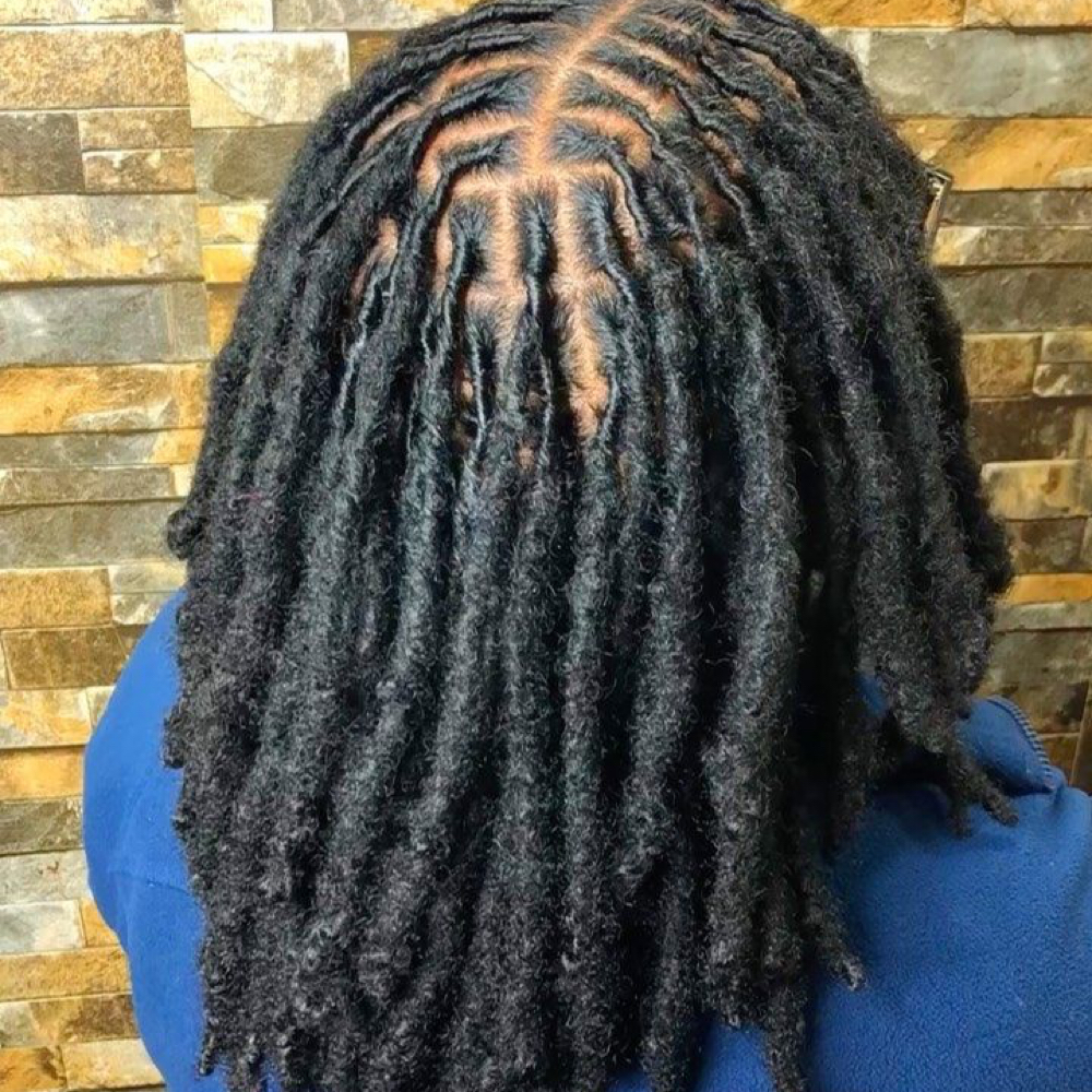 Loc Retwist at Jay’s Fades & Braids in Fort Scott, KS