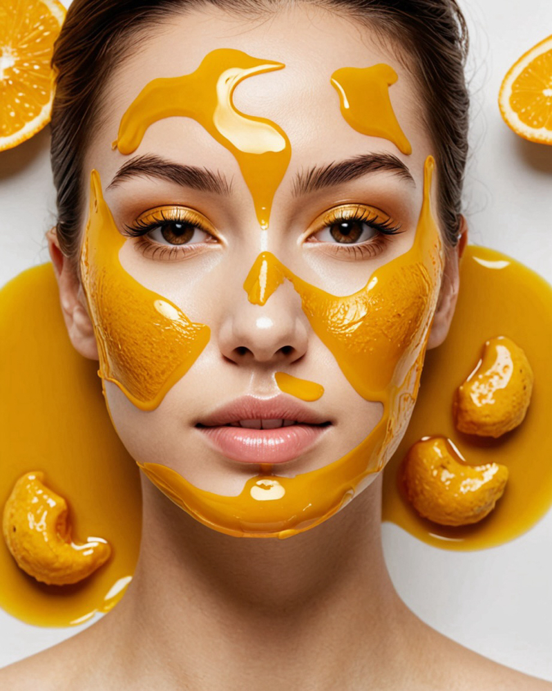 Turmeric Jelly Mask Facial