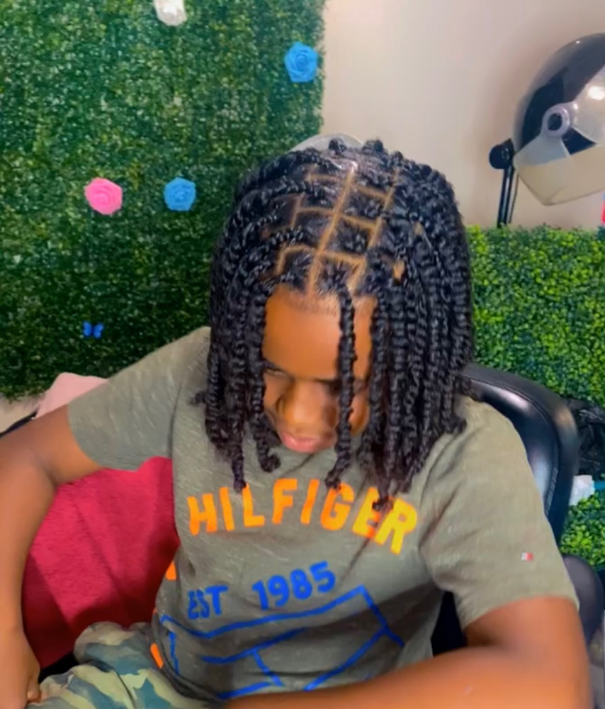 Natural Hair Twist.