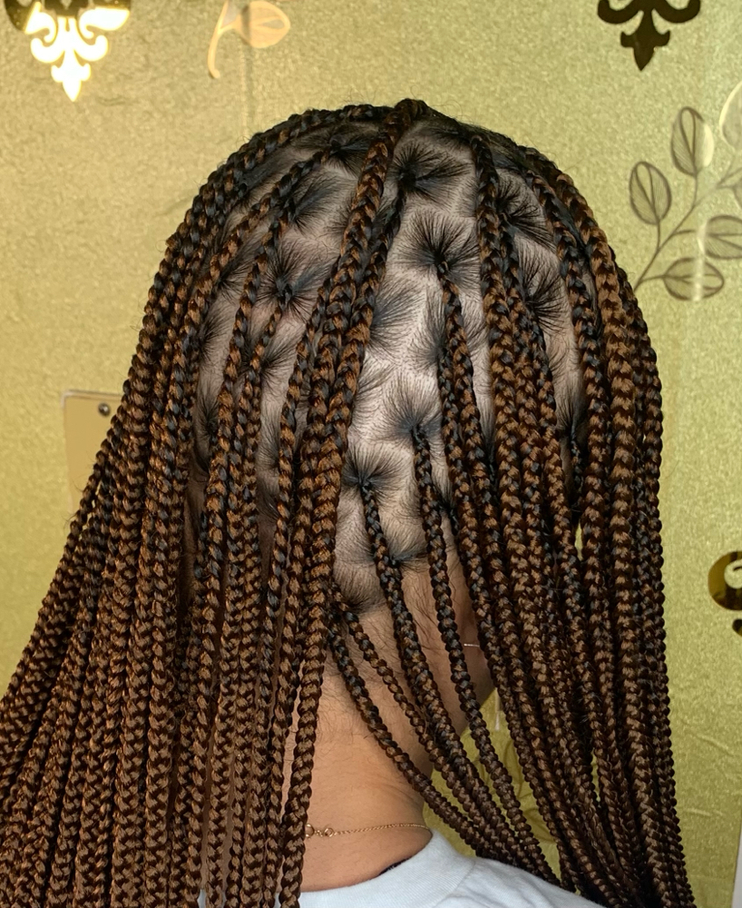 Small Knotless Braids