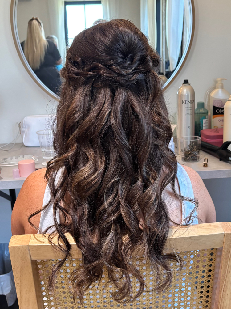 Bridal hair