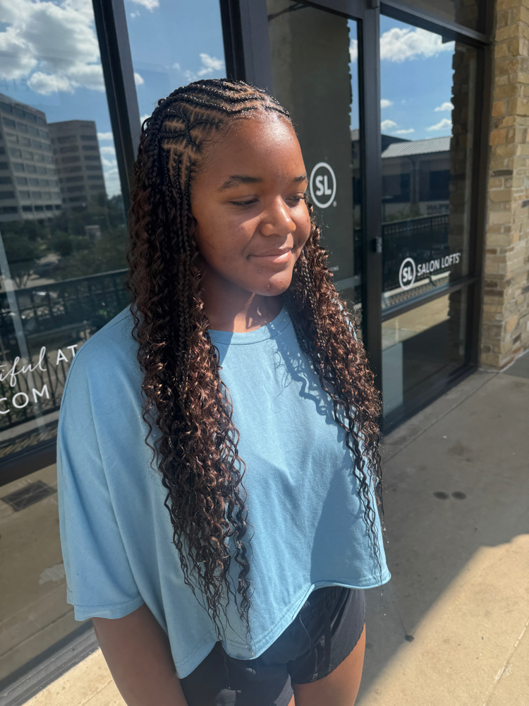 Conrows / Boho Knotless at Fifi in Houston, TX