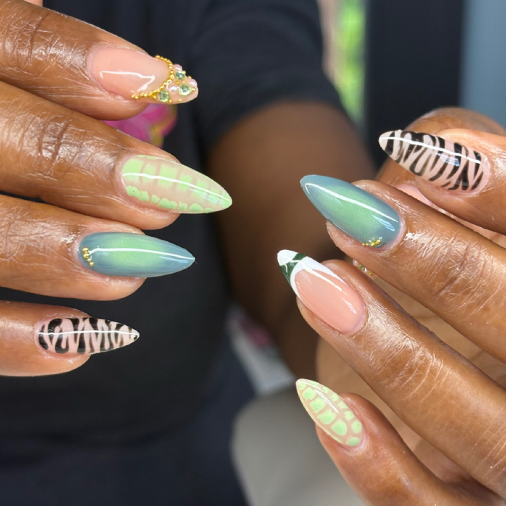 Level 2 Nail Art at Elysara Beauty co in Lavon, TX