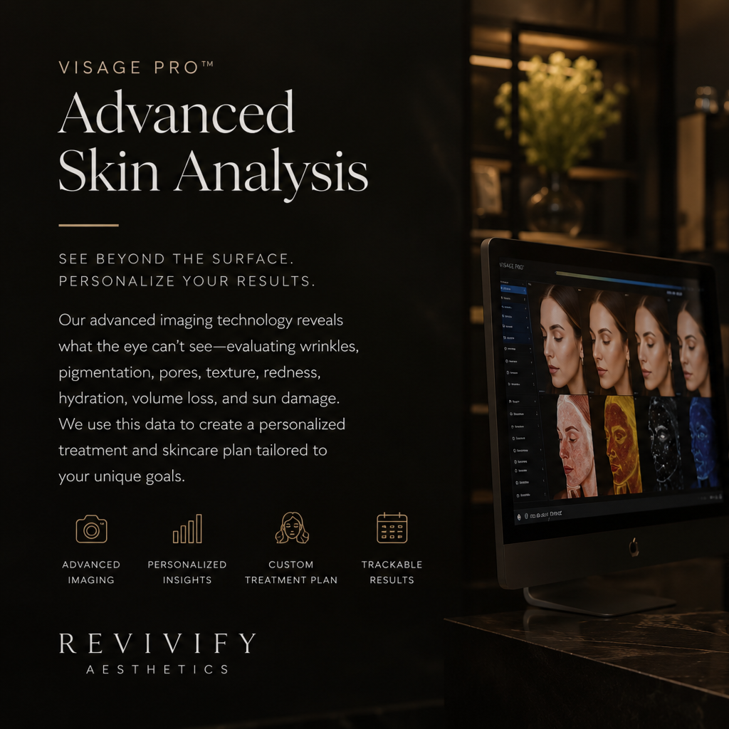 Visage Pro™ Advanced Skin Analysis at Revivify Aesthetics in Belgrade, MT
