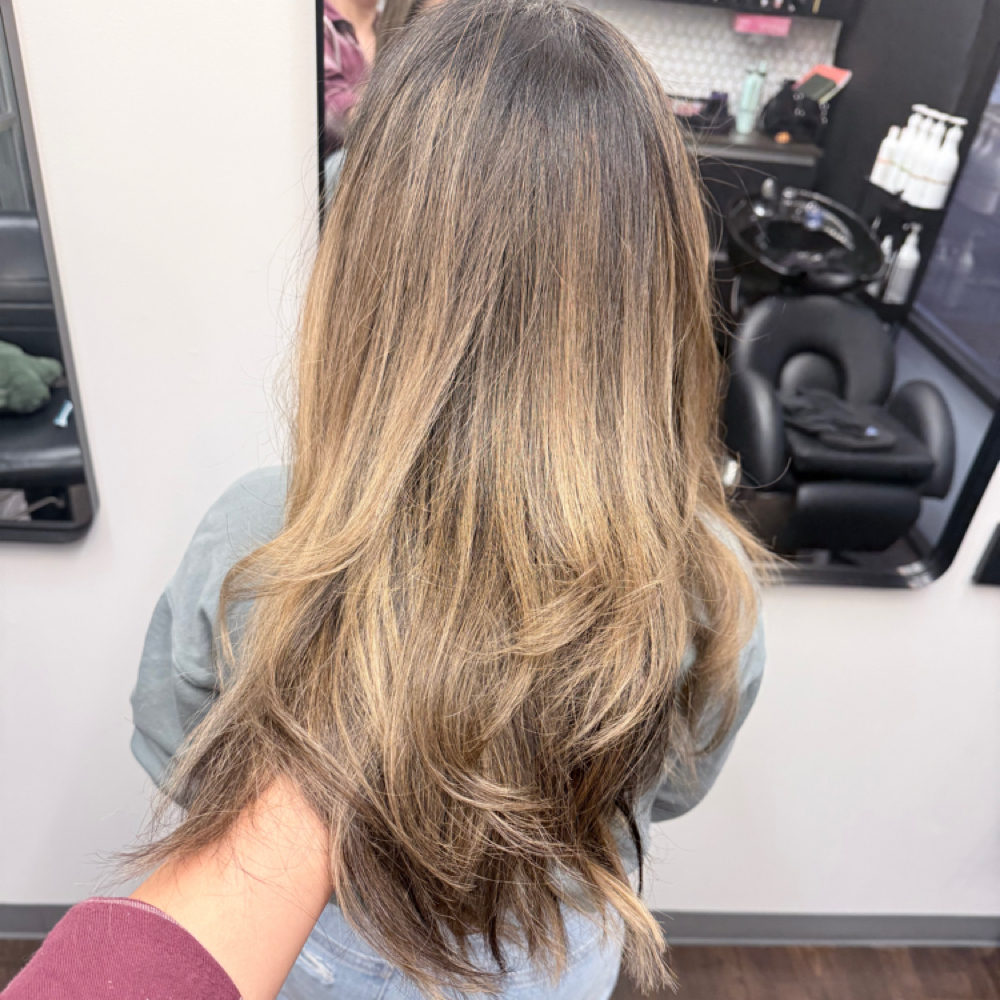 Full foil + blowout at TrendzbyJennan in Lakemary, FL