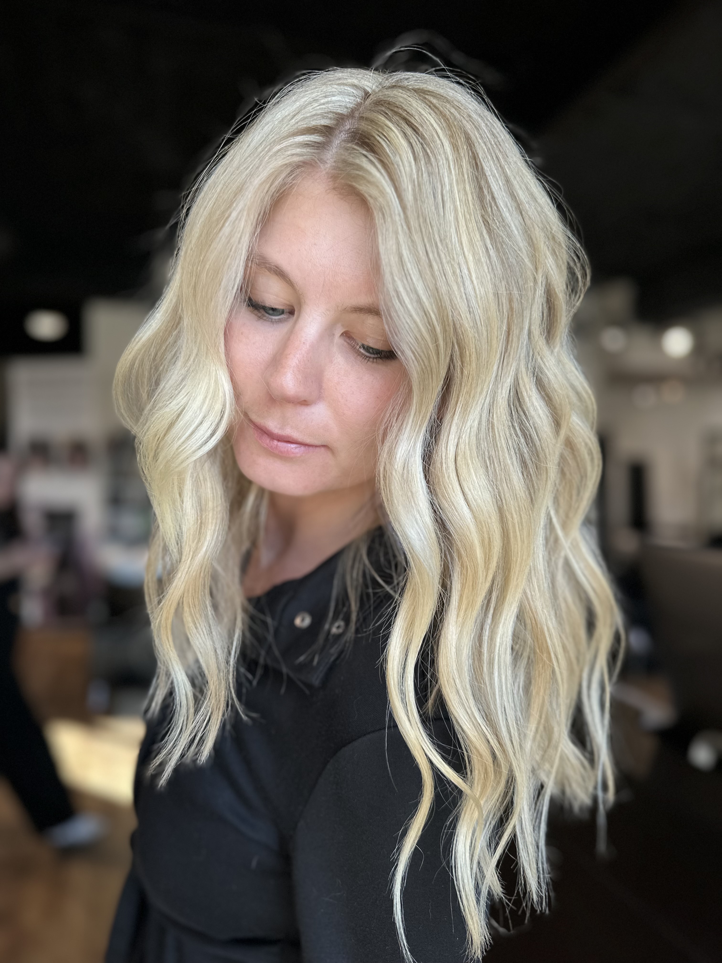 Heavy Blonding Highlights