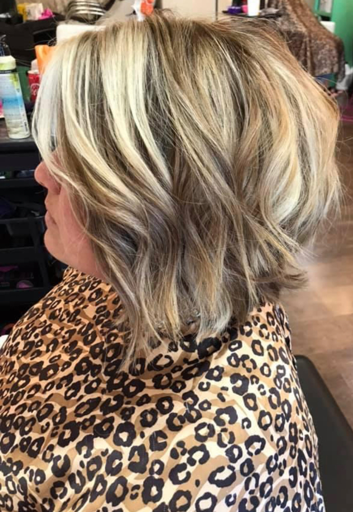Highlight with lowlights(full head)