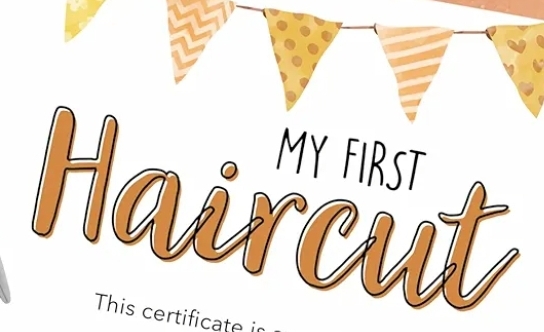 First Haircut- Boy