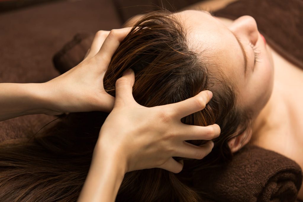 Dry Headspa at Free Spirit Beauty in Hamilton, OH