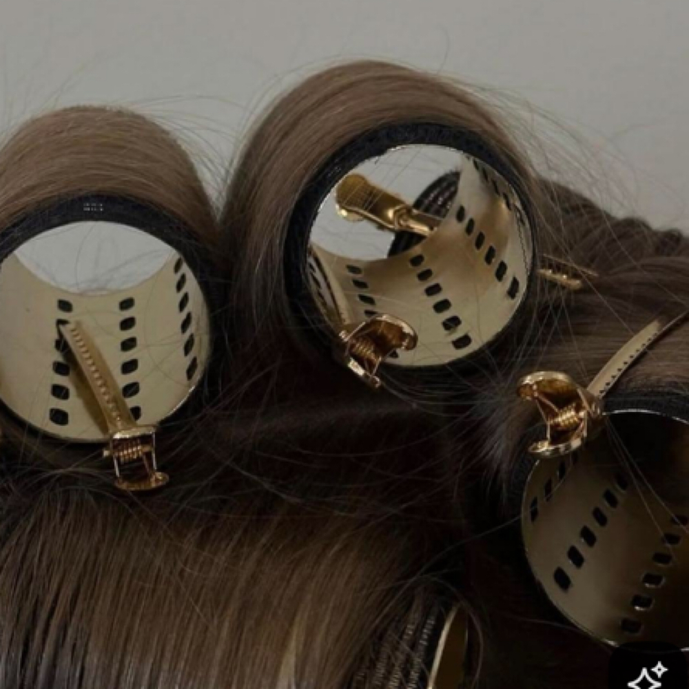 Long Hair Perm at Hair by kay in Williamsburg, MI