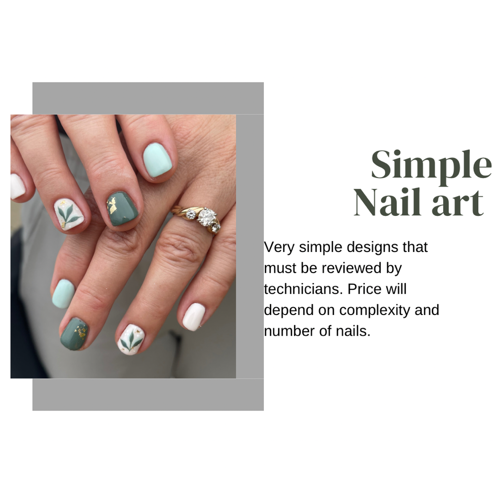 Simple Nail Art - $5-$15