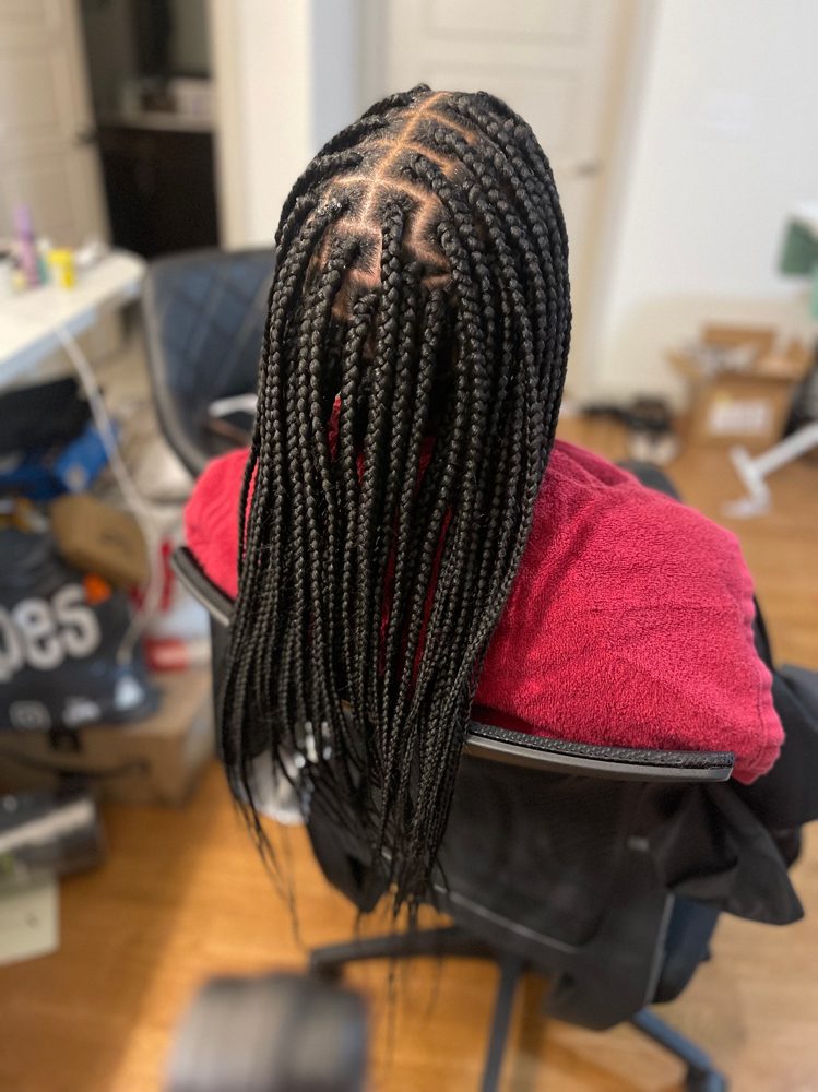 Box Braids - Mid-Back