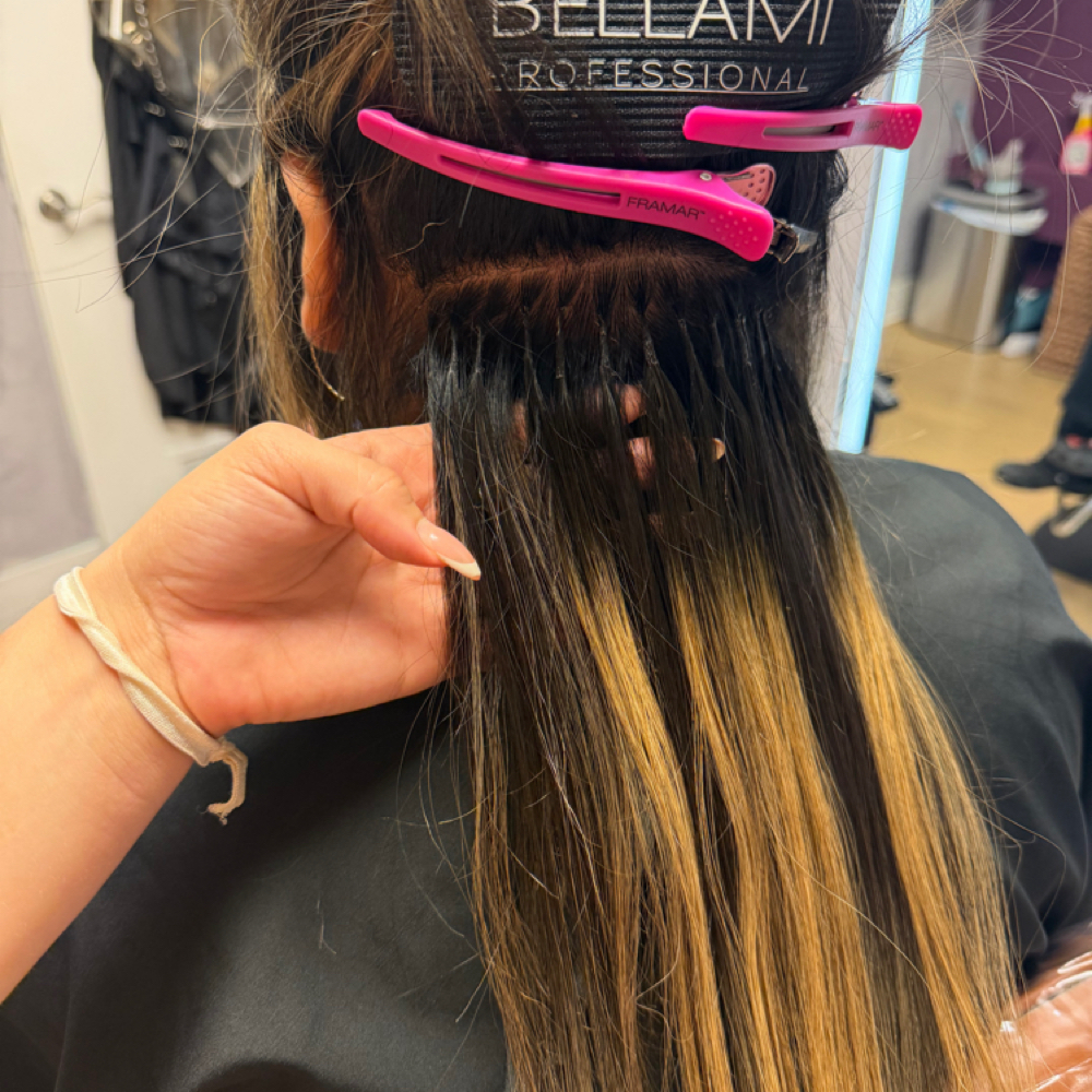 Extentions (Keratin Bonds + Tape In at yourmanegirl.allycooper in Deland, FL