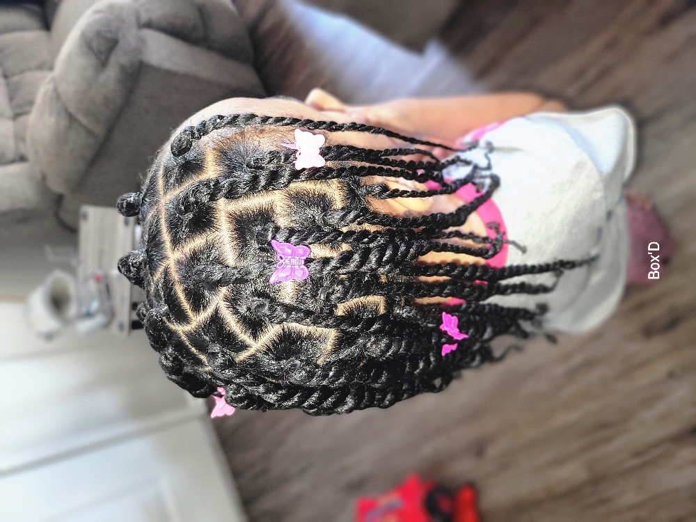 Natural Little Kid Hair Styles at Dez Taylor in Moreno Valley, CA
