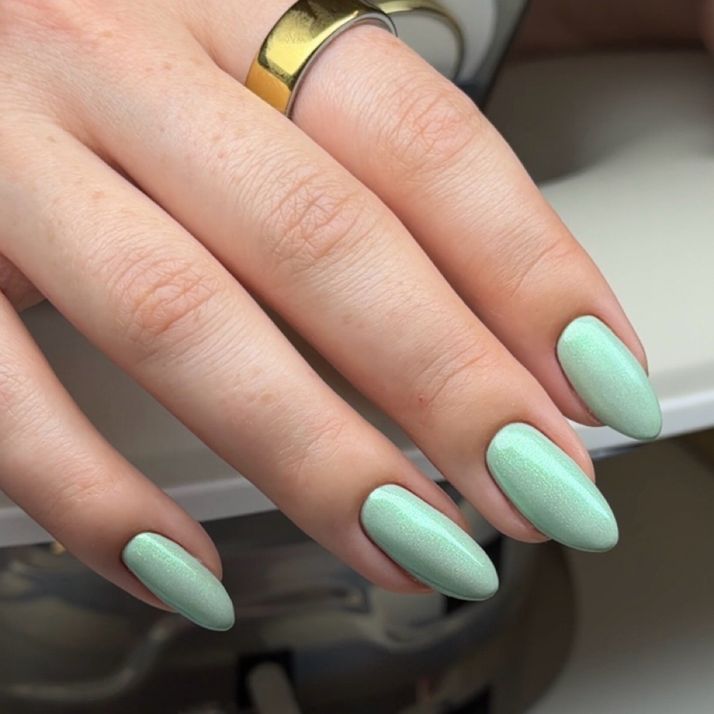 Hard gel manicure (long) at KN nails in Orlando, FL