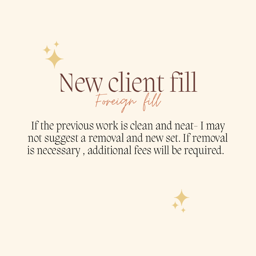 New Client Fill (Foreign Fill)