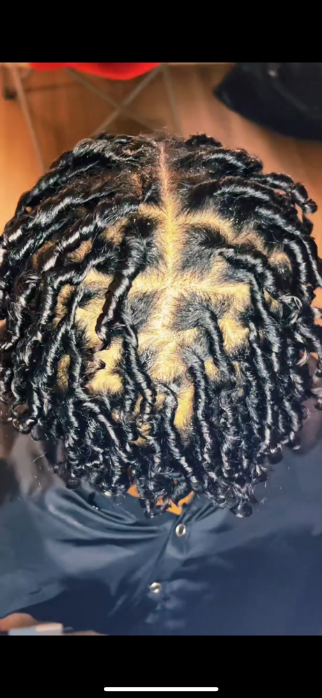 Adult Starter Locs (80 - 100 Locs) at Loc.dRomance❤️ in Waldorf, MD