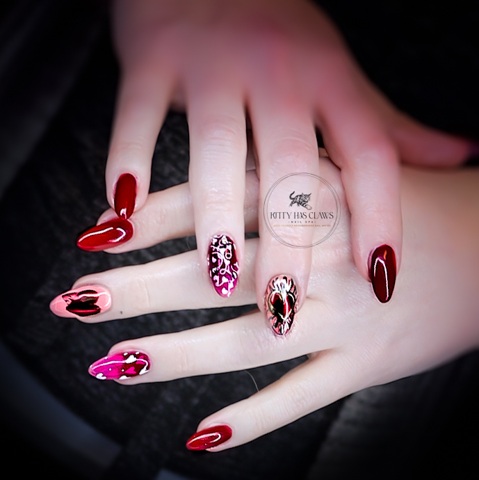 Stamped Nail Art