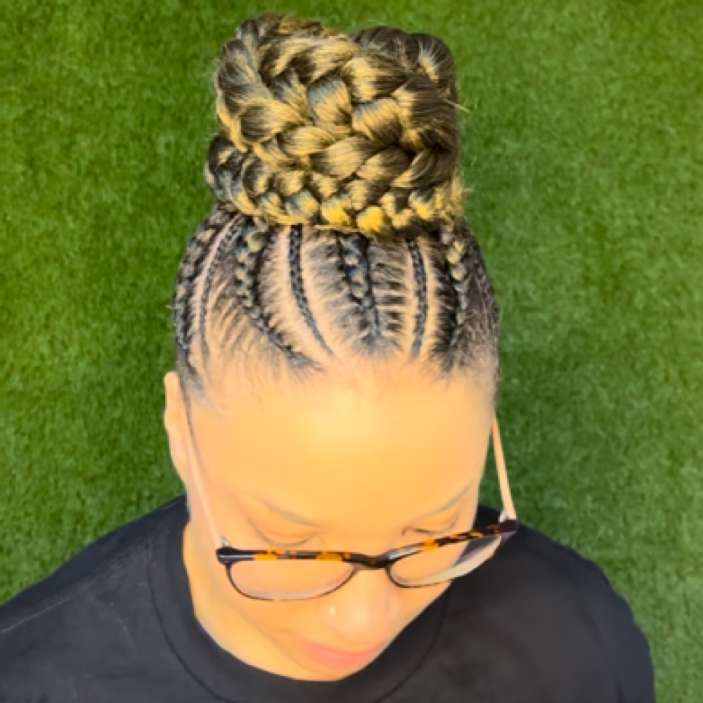 Braided Ponytail at Hairstyles By J Mott in Acworth, GA
