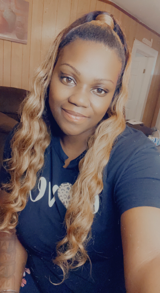Half Up Half Down Quick Weave