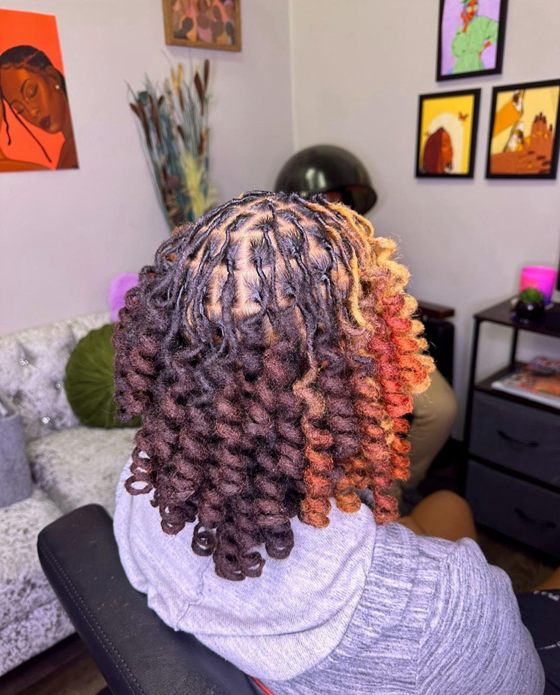 Retwist + Spiral Curls! 🌀