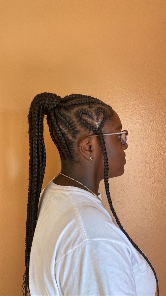 Cornrow Ponytail