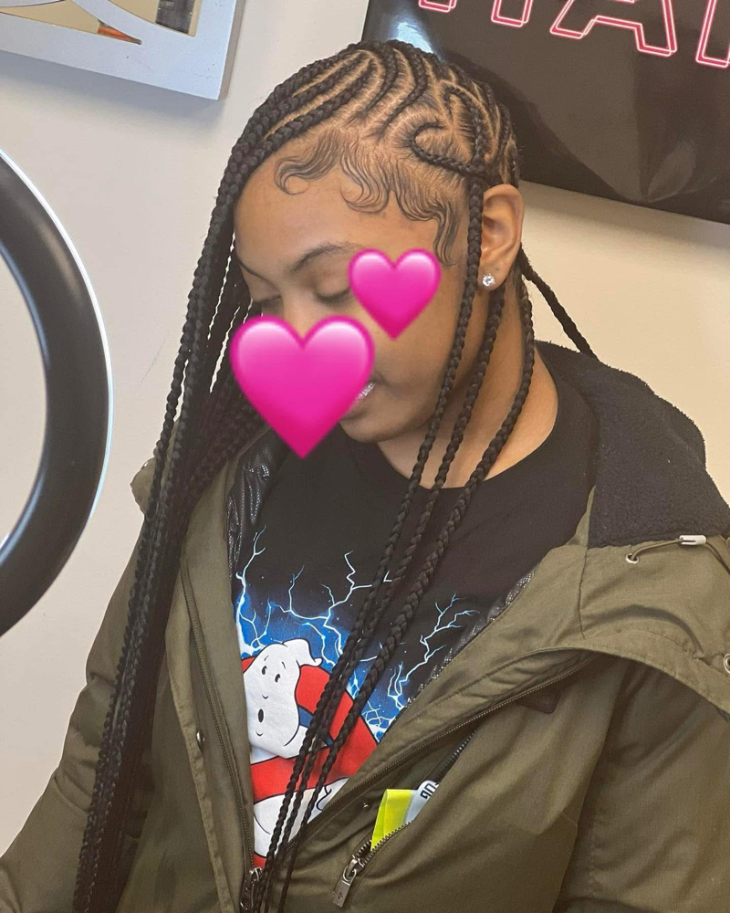 Medium Full 🍋” Braids Middle Thigh