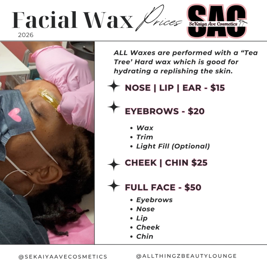 SeKaiya Ave Co Facial Wax Service at All Thingz Beauty Lounge LLC in Rock Hill, SC