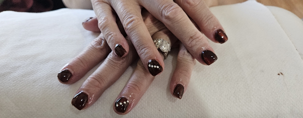 Hard Gel Over Lay at Karen Garcia/ traviesas nails in Carson City Nevada, NV