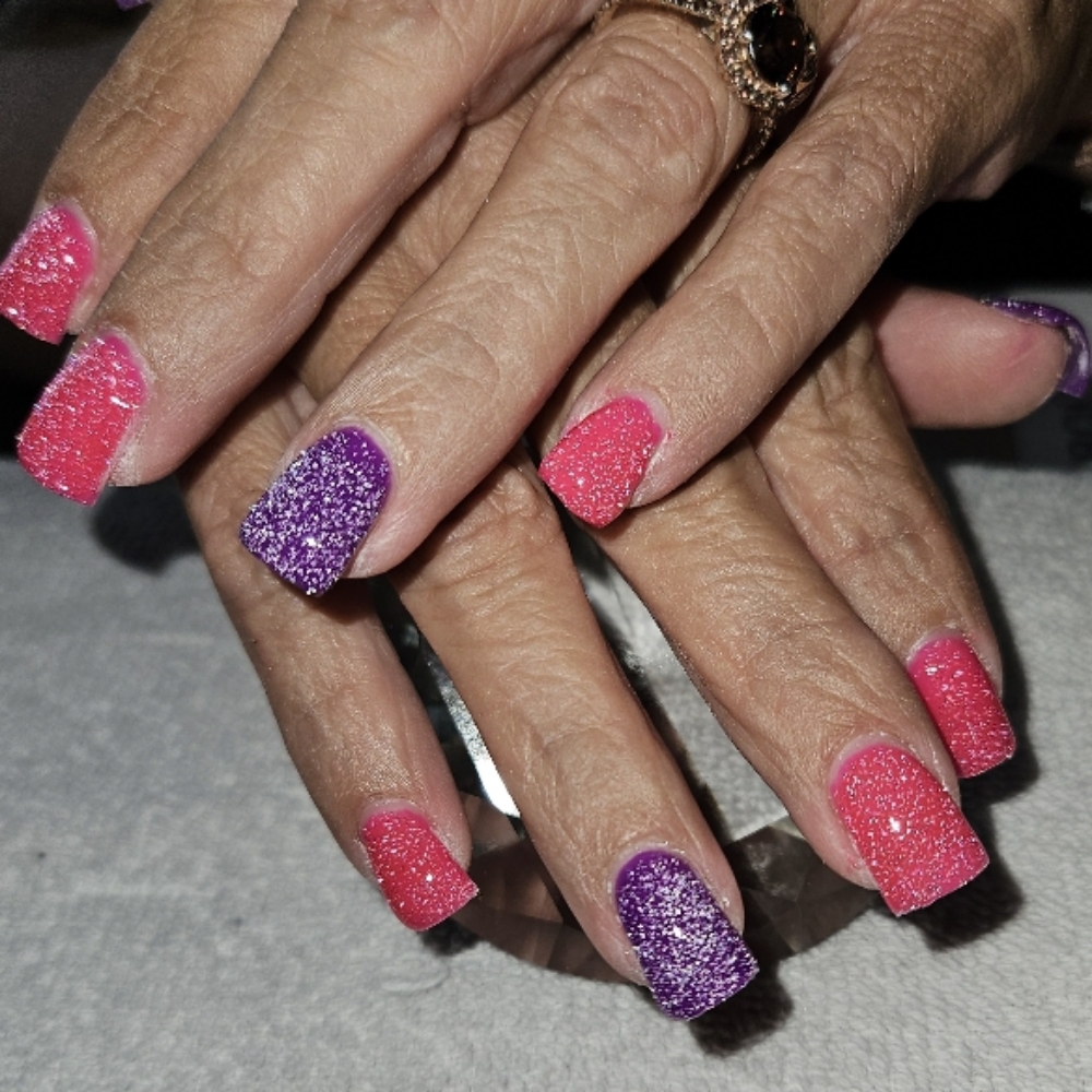 Hard Gel Over Lay at Karen Garcia/ traviesas nails in Carson City Nevada, NV