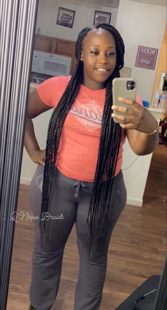 Large Braids (Knee)