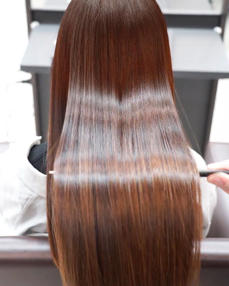 Glossing/Toner Treatment with Style